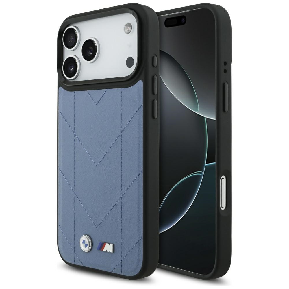 Bmw M Magsafe Hülle Mit Gestepptem Logo Für Iphone 17 Pro Max, Blau