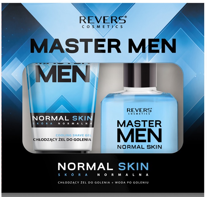 Revers Master Men: Rasiergel 150 Ml + Aftershave 120 Ml