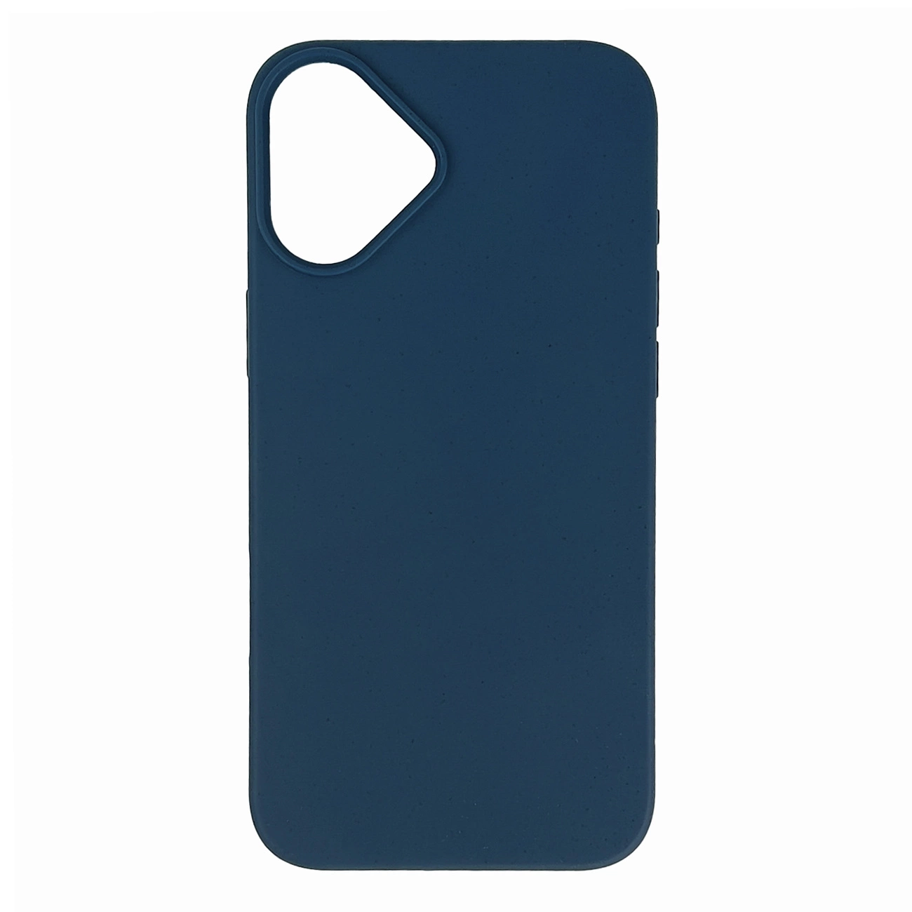 Mehrfarbige Weizenkleie-hülle Für Iphone 16 Plus – Blau