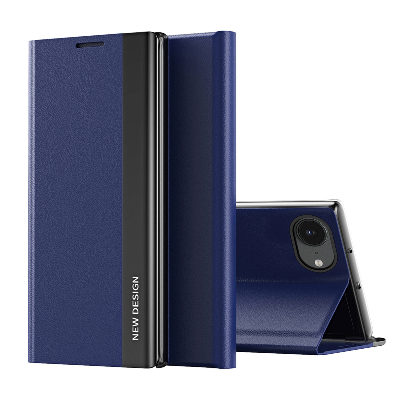Iphone 16e Sleep Case Pro Mit Klappständer – Blau