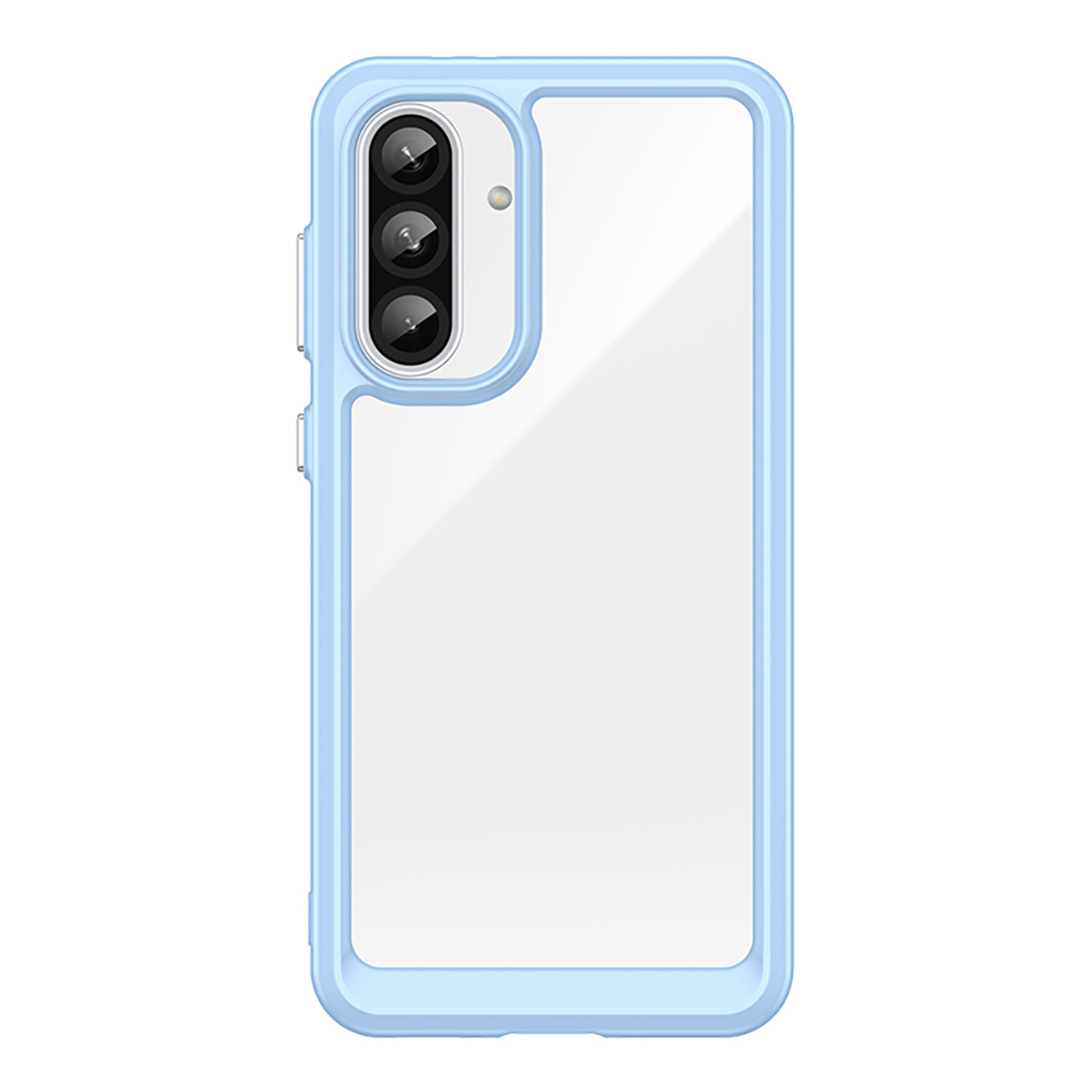 Samsung Galaxy A36 Weltraum-hülle Mit Flexiblem Rahmen – Blau