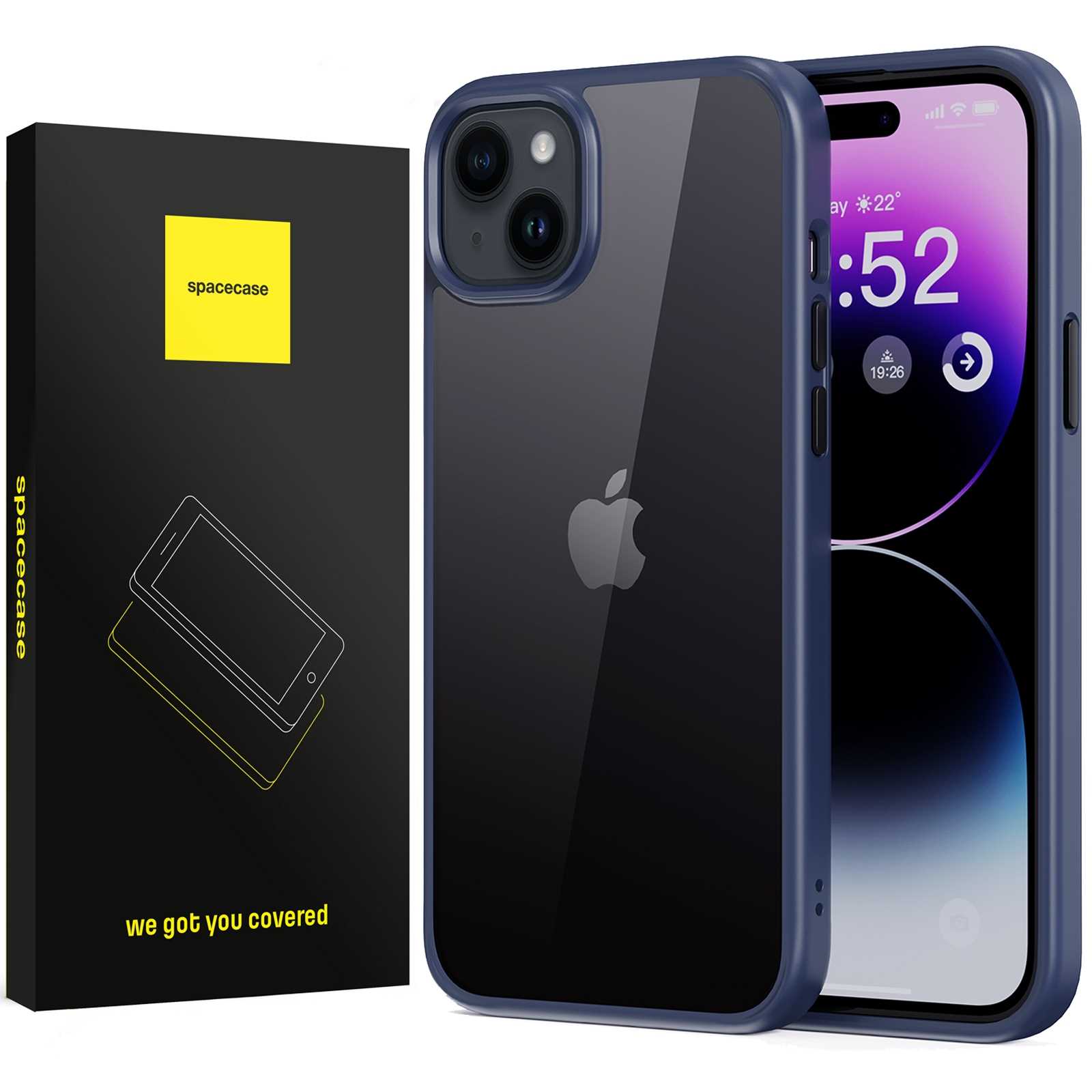 Spacecase Metro Iphone 15 Plus Blau