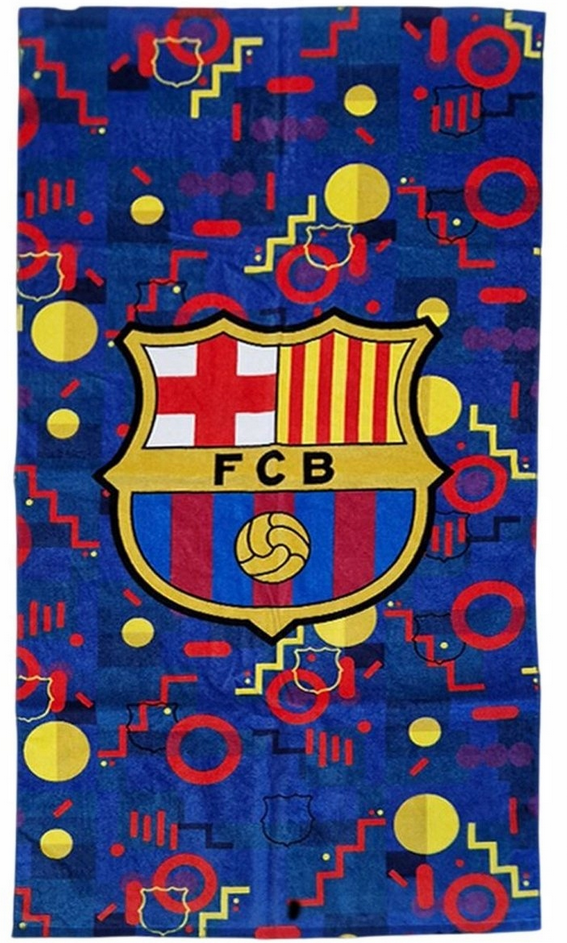 Fc Barcelona Strandtuch, Schnelltrocknend, Gross 180 X 100 Cm, Lewandowski Szczęsny, Mikrofaser