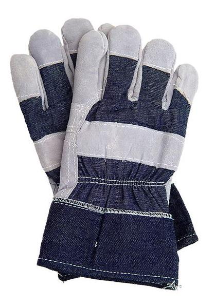 Handschuhe Aus Rindsleder, Spaltleder, Jeans Rb - 6.0 Par - Rek Sk 201