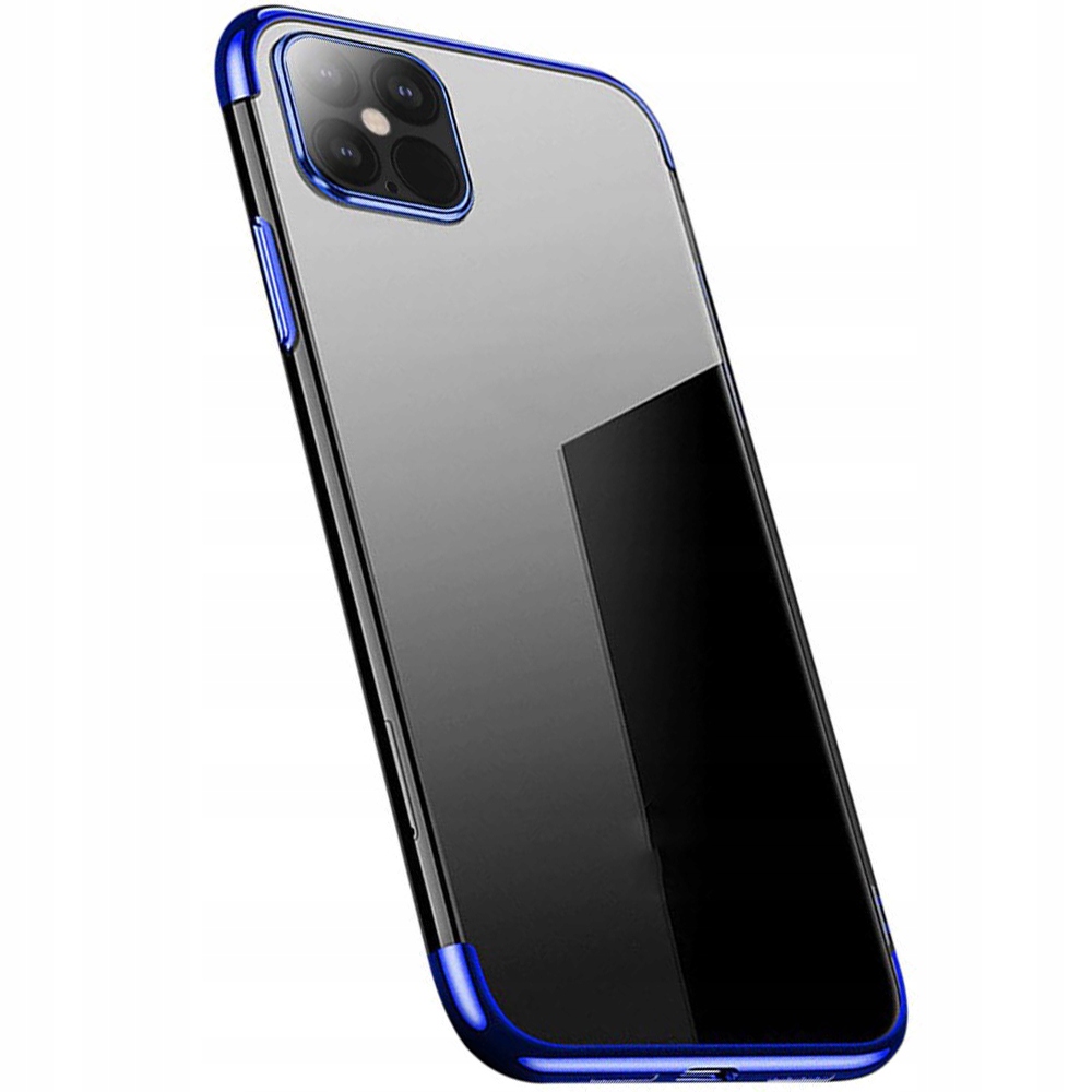 Transparente Gel-schutzhülle Mit Metallrahmen Für Xiaomi Redmi Note 11s / Note 11, Blau