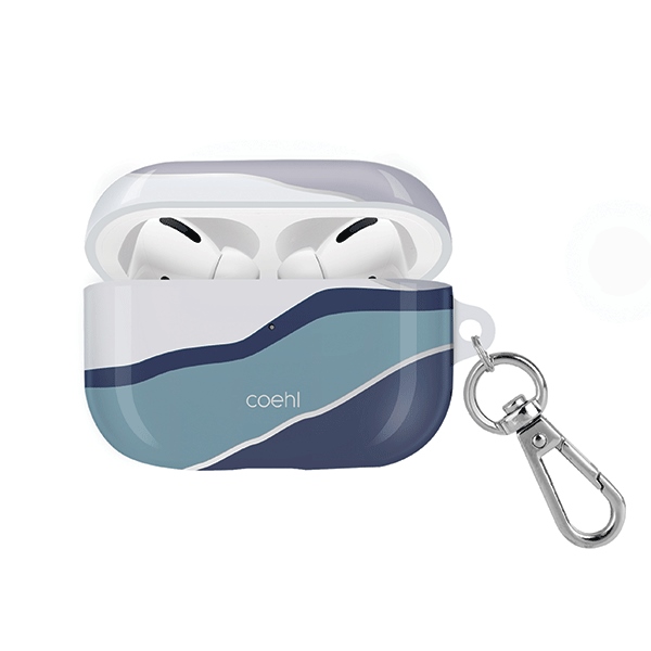 Uniq Hülle Coehl Ciel Airpods Pro Blau/twilight Blau