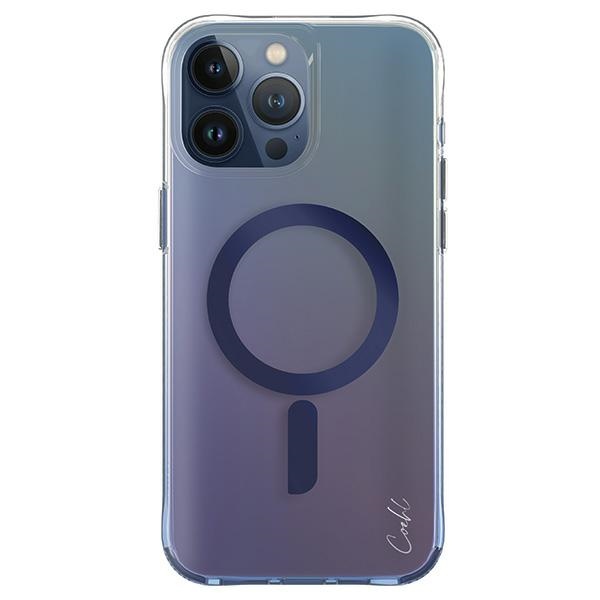 Uniq Hülle Coehl Dazze Für Iphone 15 Pro (6,1 Zoll) Mit Magnetischem Ladeanschluss, Blau/azurblau