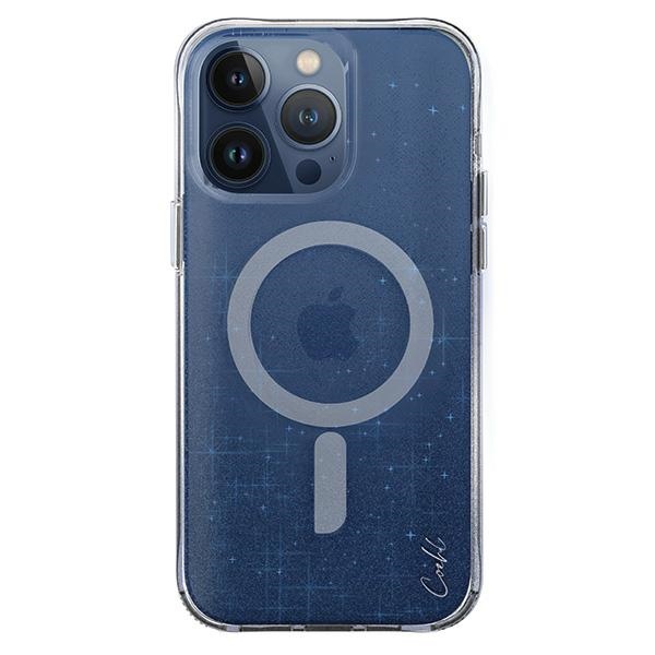 Uniq Hülle Coehl Lumino Iphone 15 Pro 6,1" Mit Magnetischem Ladeanschluss, Blau/preußischblau
