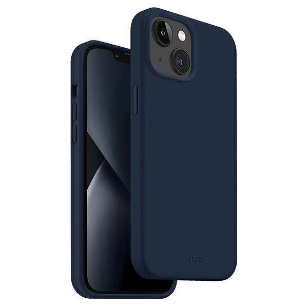 Uniq Lino Iphone 14 Plus / 15 Plus 6,7" Blau/marineblaue Hülle