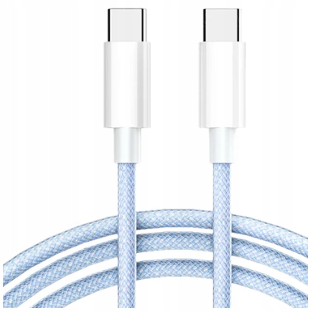 Co2-ladekabel Usb-c Schnellladekabel Usb Typ C Für Iphone 15 16 1m Blau