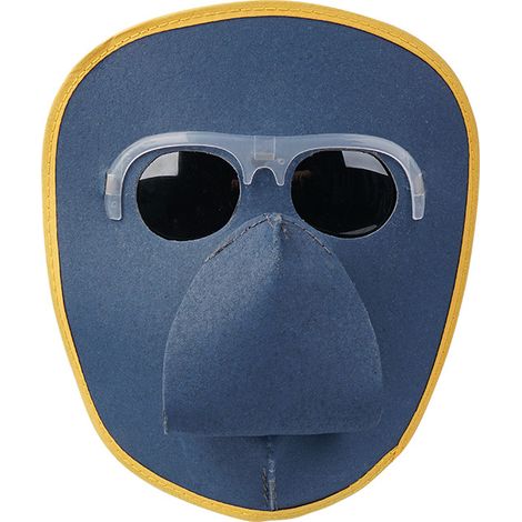 Schutzmaske Schweißermaske Aus Rindsleder, Schweißerbrille, Schweißermaske, Schweißerschutzmaske, Schweißmaschinenmaske