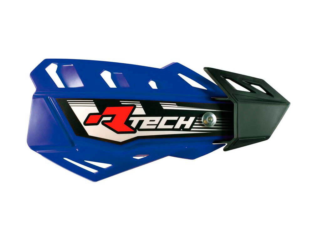 Racetech (rtech) Flx Cross/enduro Handschutz, Blau (mit 2 Arten Von Lenker- Und Griffhalterungen)