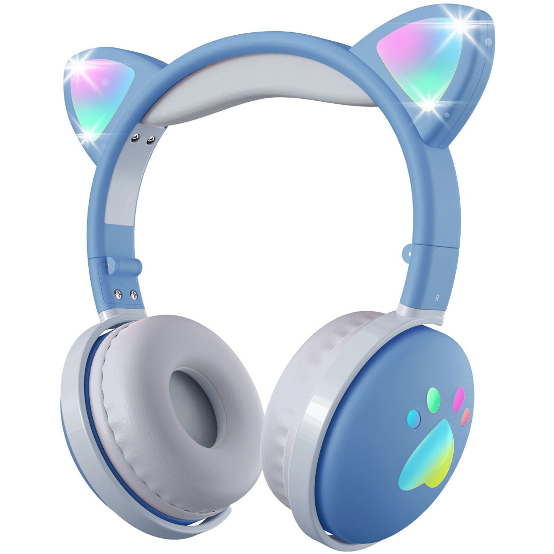 Mozos Kid Dog Kabellose Kopfhörer Für Kinder, Blau
