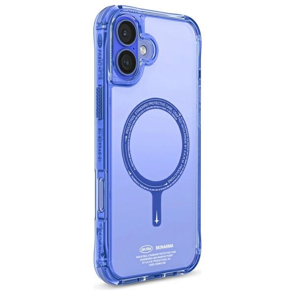 Iphone 16 Plus Skinarma Magnetische Ladehülle Blau