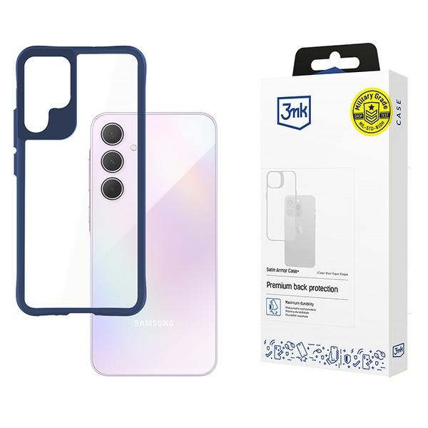 Hülle Für Samsung Galaxy A35 5g 3mk Satin Armor Blau