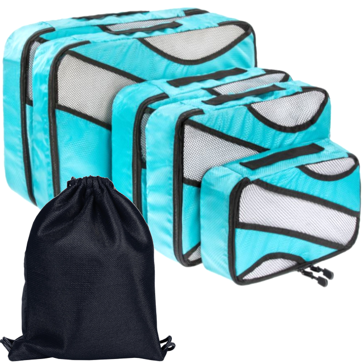 Reiseorganizer, Koffer, Kleiderschrank, 5er-set