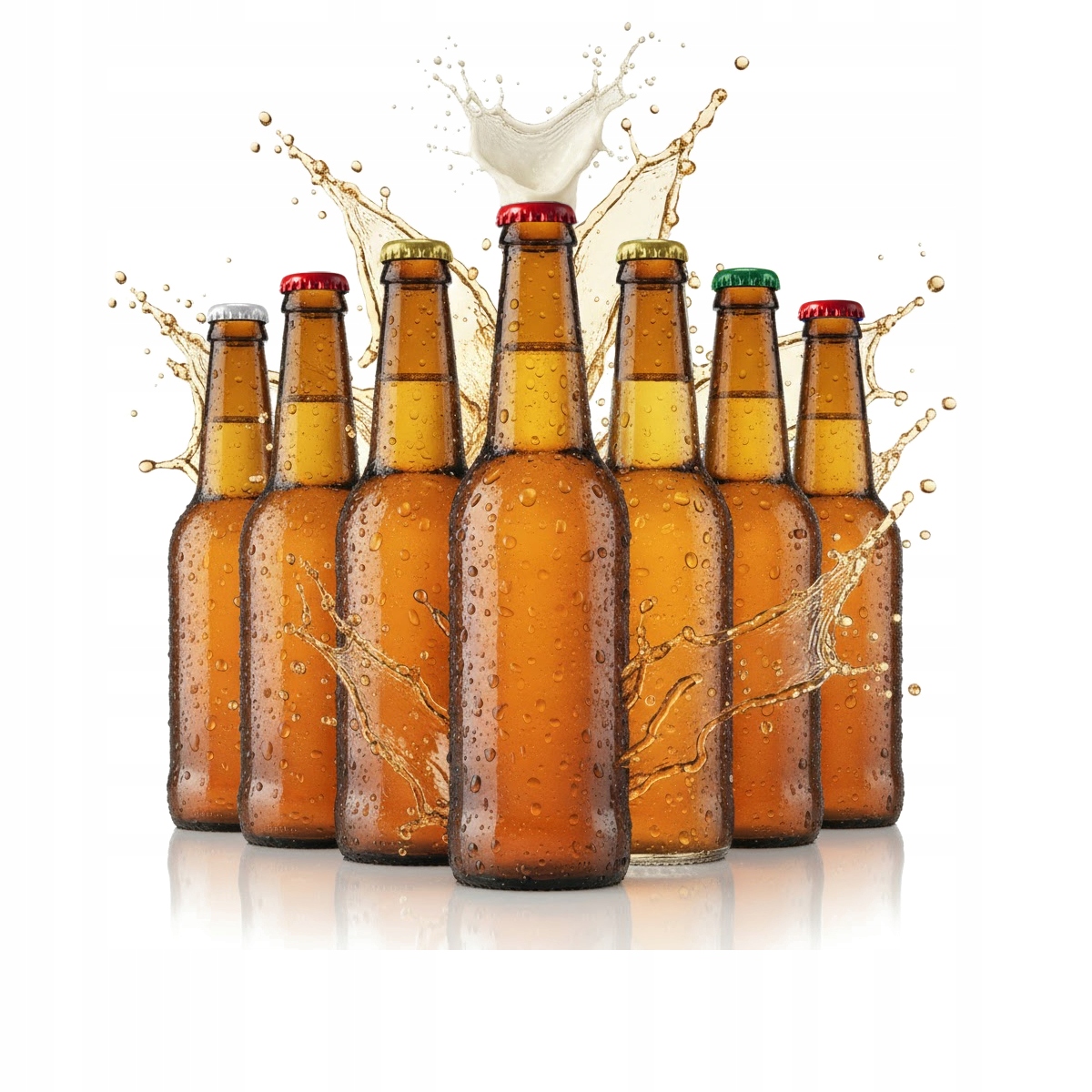 30er-packung Langhals-glasflaschen 330 Ml Für Bier, Brauerei, Apfelwein, Radler (0,33 L)