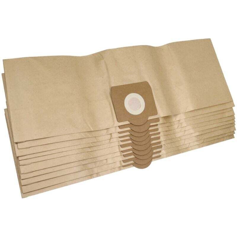 10 Papierbeutel, Kompatibel Mit Cmi C-nts 1250-20x (r) Nass- Und Trockensaugern