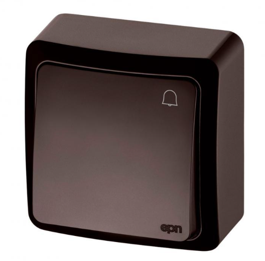 Berg Öffner-schalter Bell 10ax Ip20 Braun 3714-05