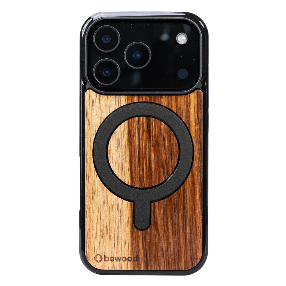 Bewood Holzhülle Für Iphone 17 Pro, Mango, Mit Magsafe