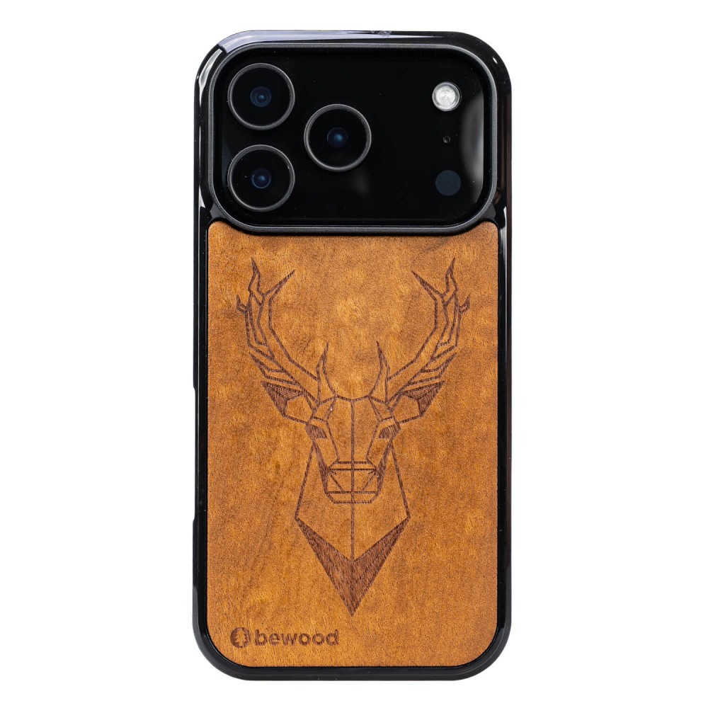 Bewood Holzhülle Für Iphone 17 Pro Hirsch Imbuia