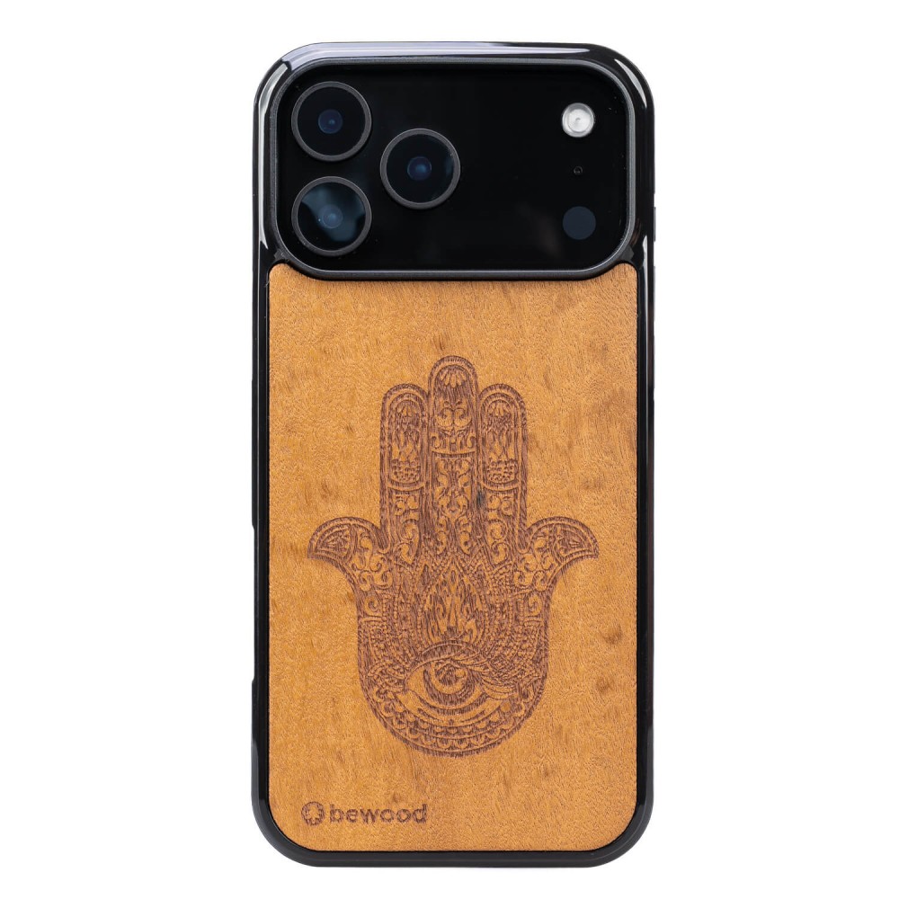 Bewood Holzhülle Für Iphone 17 Pro Max Hamsa Imbuia