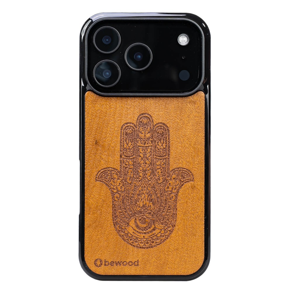 Bewood Holzhülle Für Iphone 17 Pro Hamsa Imbuia