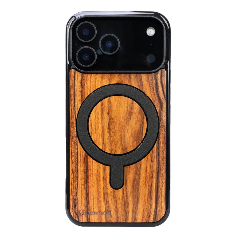Bewood Holzhülle Für Iphone 17 Pro Max, Rosenholz Santos, Mit Magsafe