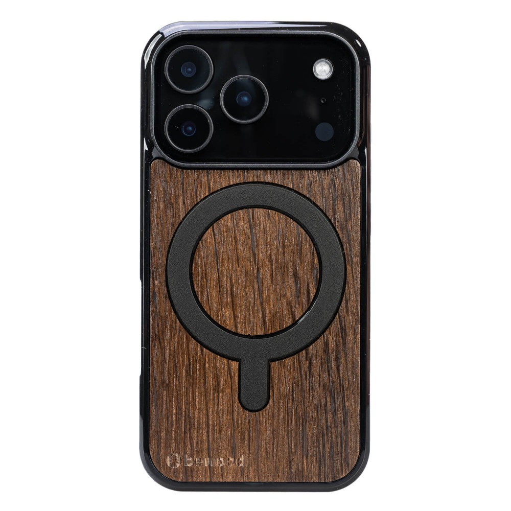 Bewood Holzhülle Für Iphone 17 Pro, Geräucherte Eiche, Mit Magsafe