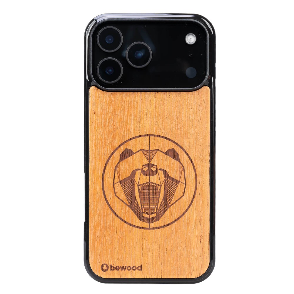 Bewood Holzhülle Für Iphone 17 Pro Max Merbau Bär