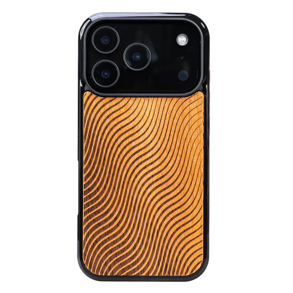 Bewood Holzhülle Für Iphone 17 Pro, Merbau Waves