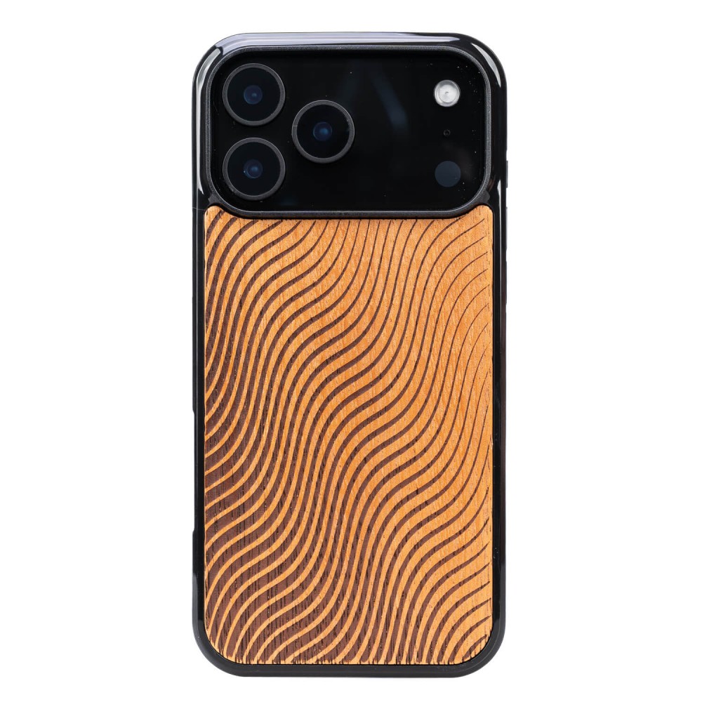 Bewood Holzhülle Für Iphone 17 Pro Max Merbau Wellen