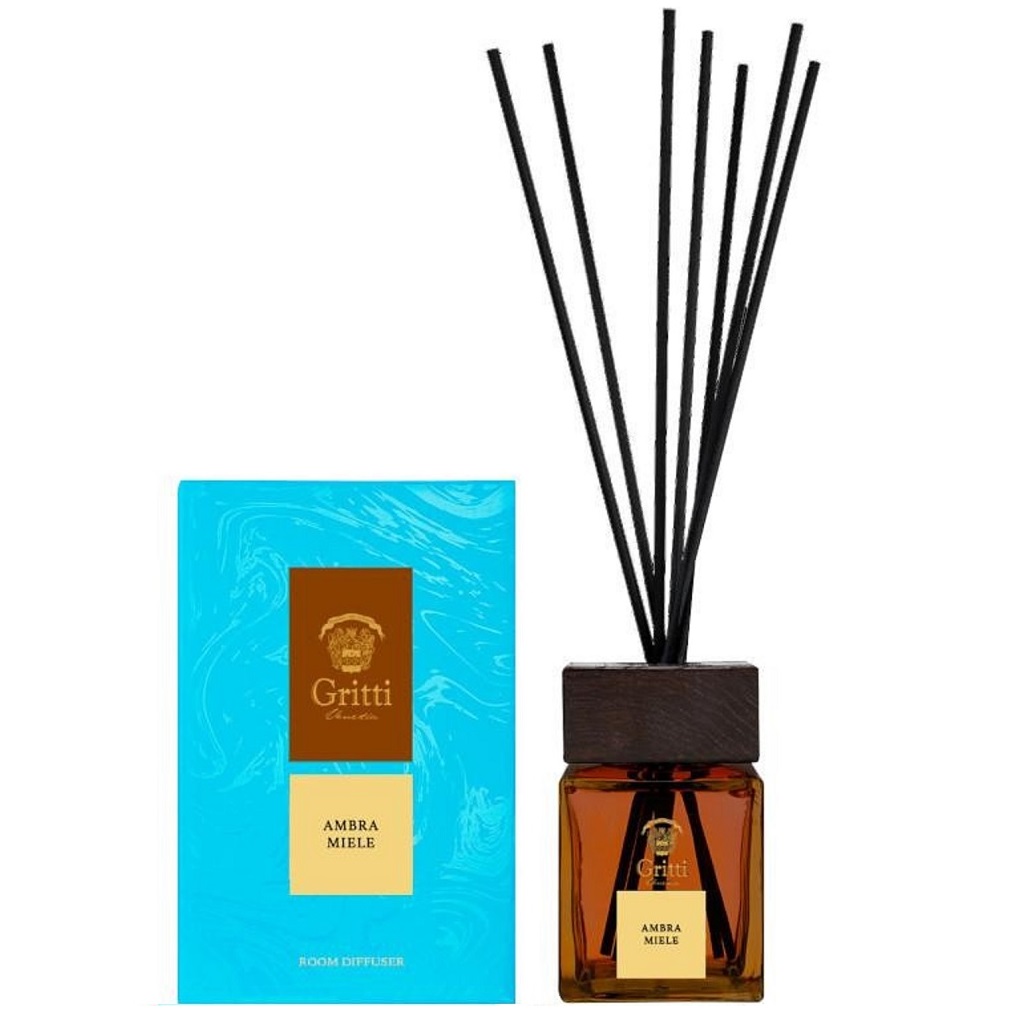 Ambra Miele Duftdiffusor Mit Stäbchen 250 Ml