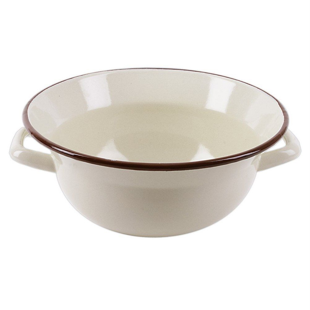 Emaillierte Küchenschüssel Zum Mischen, Kneten Und Für Salatteig, 26 Cm, 2,5 L