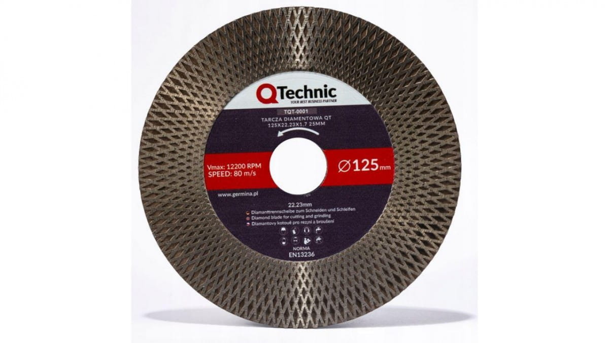 Diamantscheibe 125x22,23x1,7 25mm Tqt-0001