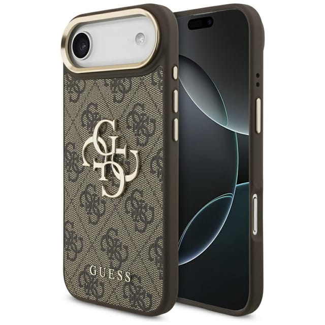 Guess 4g Big 4g Classic Logo Hülle Für Iphone Air Braun Gold