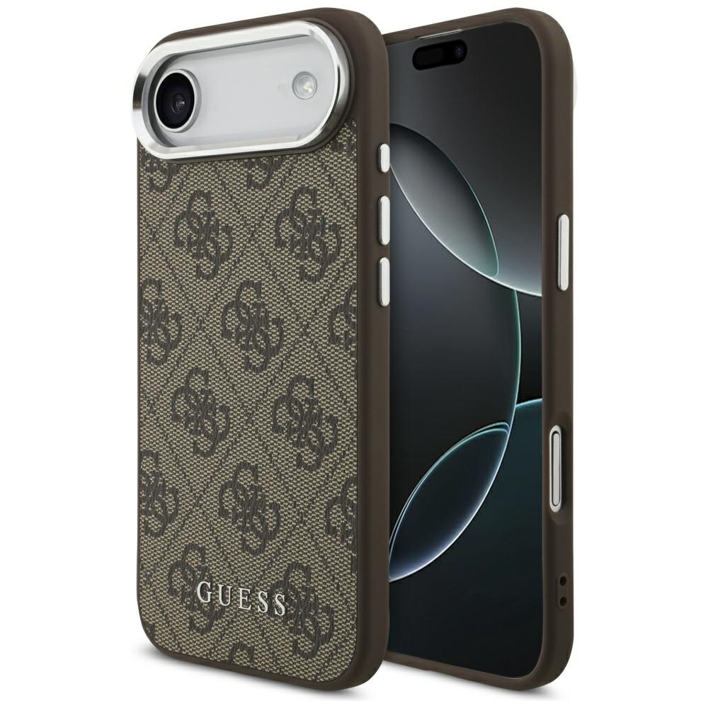 Guess 4g Classic Logo Magsafe Hülle Für Iphone Air Braun