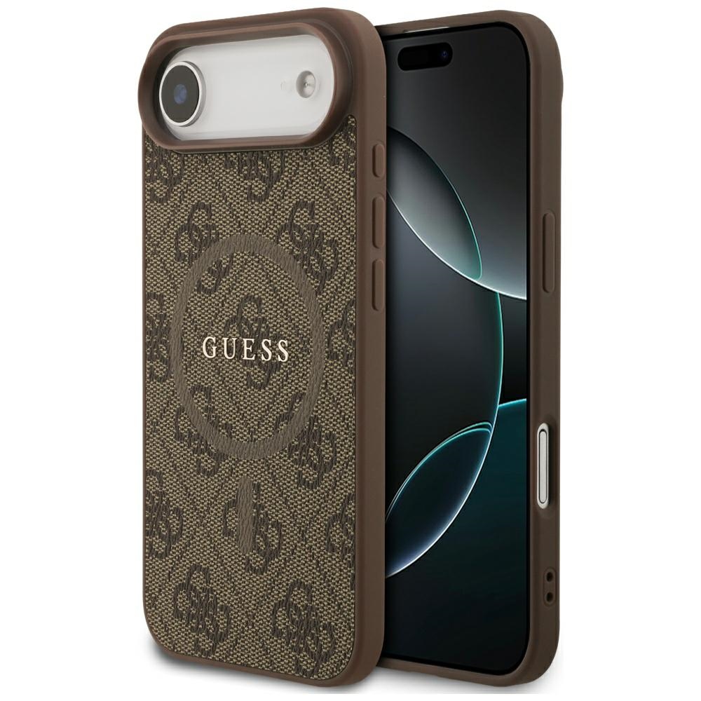 Guess 4g Ring Classic Logo Magsafe Hülle Für Iphone Air Braun