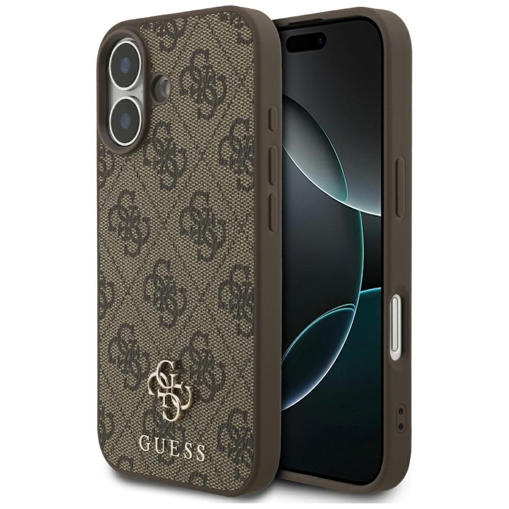 Guess 4g Small Classic Logo Magsafe Hülle Für Iphone 17 Braun