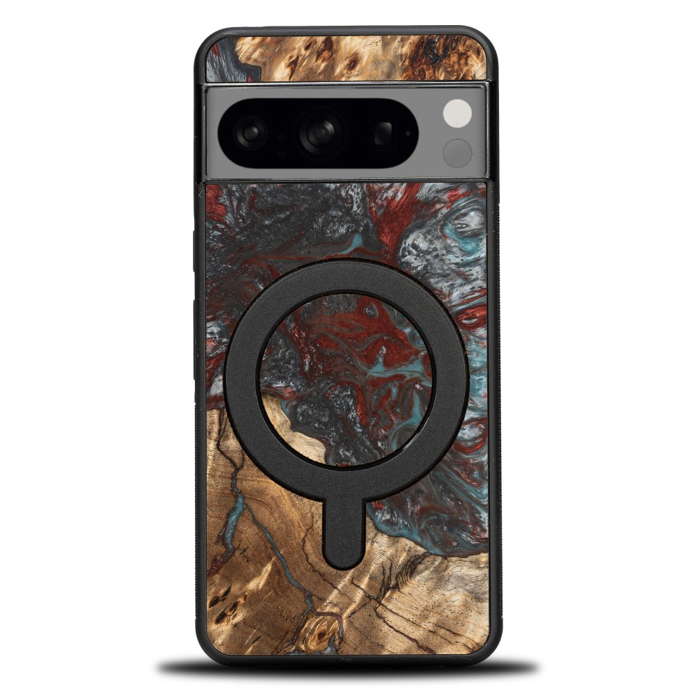 Bewood Unique Hülle Für Google Pixel 8 – Planeten – Pluto Mit Magsafe