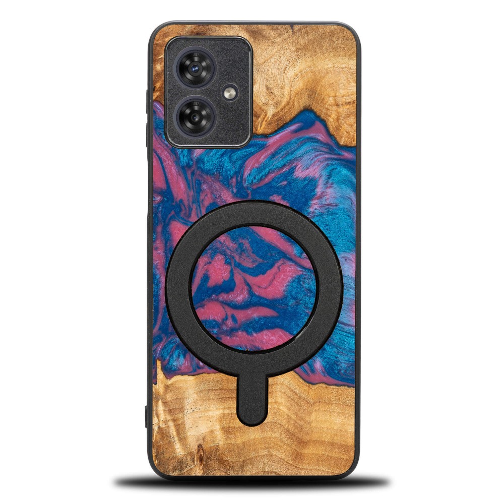 Bewood Unique Schutzhülle Für Motorola G54 5g – Neons – Vegas Mit Magsafe