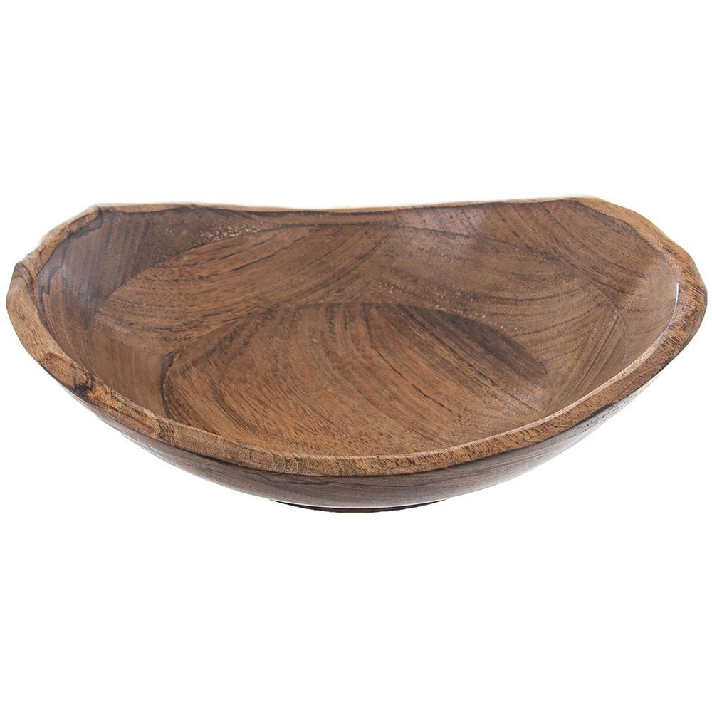 Holzkorb Für Obst, Gemüse, Salate, Snacks, Geschirr, 1,6 L