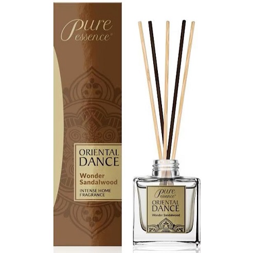 Duftdiffusor – Orientalischer Duft Von Sandelholz Pure Essense – Entspannung Und Raumerfrischung – Mit 75 Ml Duftstäbchen