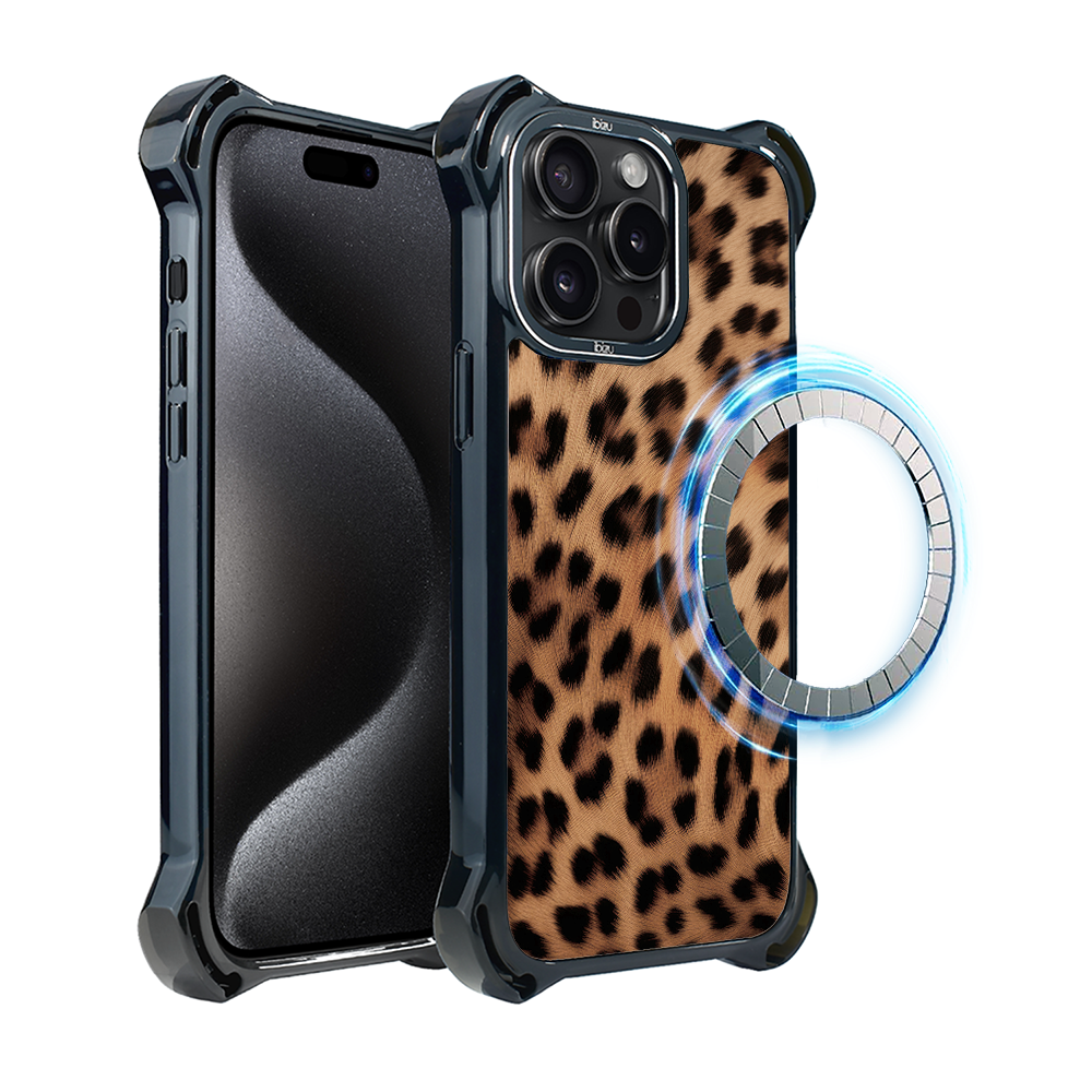 Hülle Für Iphone 15 Pro Max Ibizu Dropguard Ultra Mit Magsafe, Nature's Call, Panther