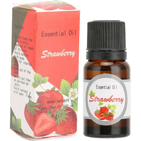 Multifunktionaler Diffusor Für Natürliche Ätherische Öle – 10 Ml Erdbeer-aromatherapieöl Für Raumduft – Geschenkidee