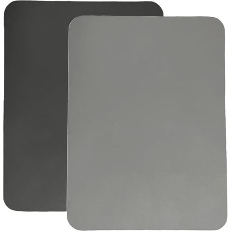 2er-pack Abtropfmatten, 40 × 30 Cm, Super Saugfähige Küchenabtropfmatten, Saugfähige Abtropfmatten Für Geschirr Und Kaffeemaschinen, Bars, Dunkelgrau Und Hellgrau