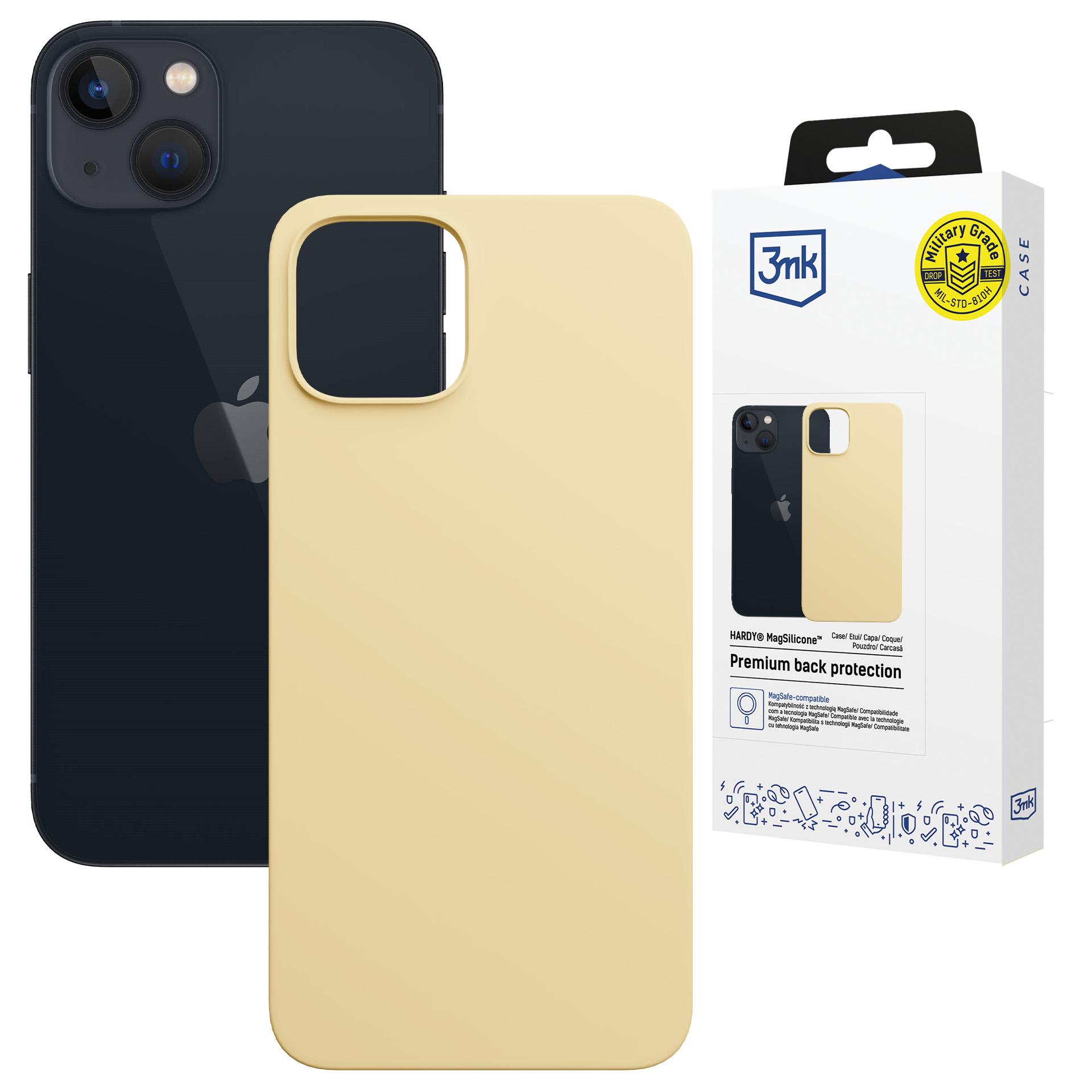 Apple Iphone 15 – 3mk Hardy Magsilicone Gelb