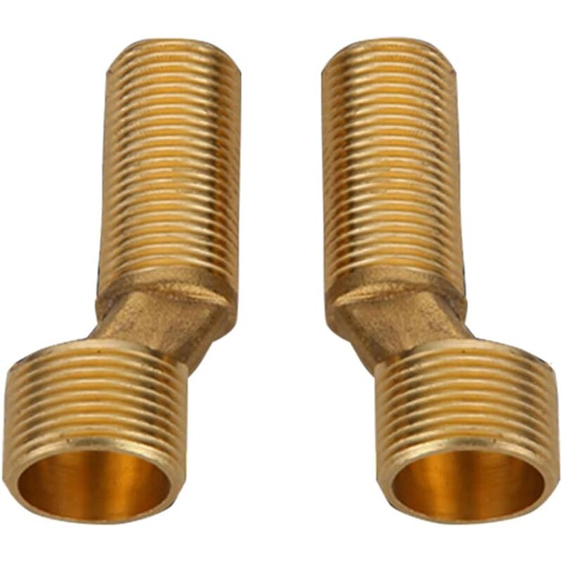 Exzentrischer Bad-duschmischer-anschluss, Messing-winkel-reduzierstück, Verstellbarer Schwenkarm, Wandmontierter Gegenwinkel-anschluss, Langer Exzentrischer Anschluss, Gold C