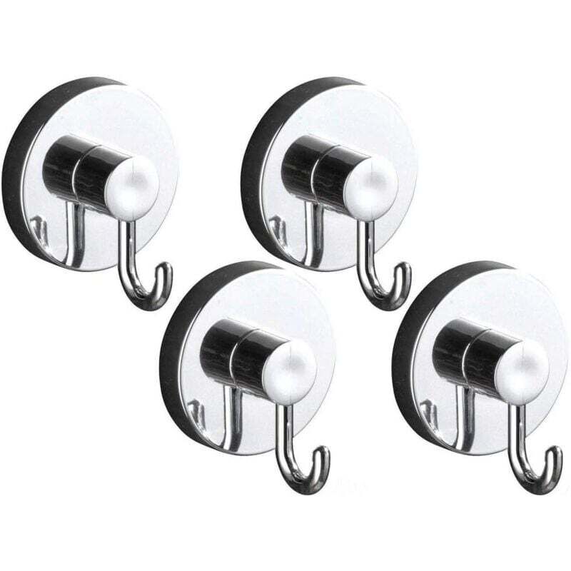 Set Mit 4 Wandhaken, Handtuchhaken, Kein Bohren Erforderlich, Je 6 X 6 X 8,5 Cm