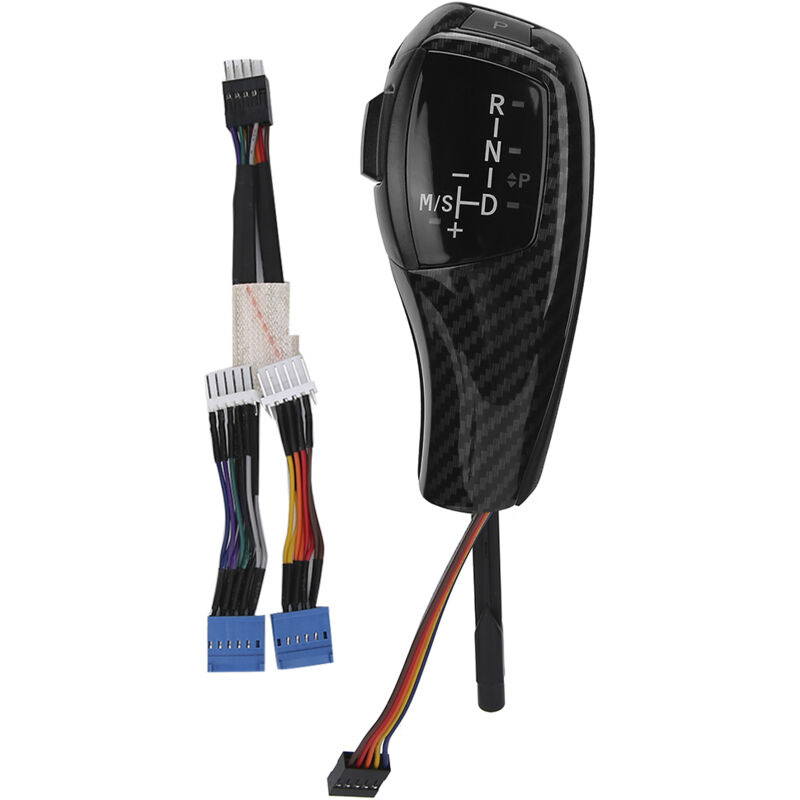 Modifikationskit Für Led-schaltknauf Im F30-stil (linkslenker) Für Bmw E90 E92 E84 E89 (carbonfaser-optik)